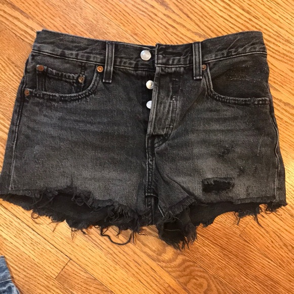 Levi's Pants - Levi 501 cutoff short button 10” high rise shopbop